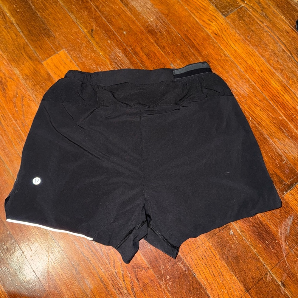 Lululemon Athletica Black Running Shorts